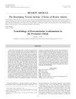 The Developing Nervous System: A Series of Review Articles