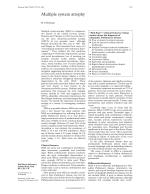 Multiple system atrophy