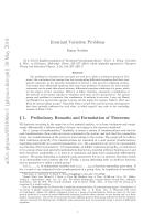 Invariant Variation Problems