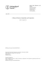 A Theory of Fairness, Competition, and Cooperation