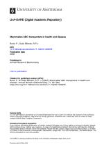 Mammalian ABC transporters in health and disease