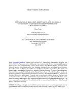 INTERNATIONAL MIGRATION, REMITTANCES, AND HOUSEHOLD INVESTMENT: EVIDENCE FROM PHILIPPINE MIGRANTS' EXCHANGE RATE SHOCKS