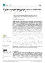 6G Networks and the AI Revolution—Exploring Technologies, Applications, and Emerging Challenges