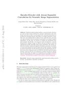 Encoder-Decoder with Atrous Separable Convolution for Semantic Image Segmentation