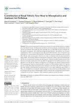 Contribution of Road Vehicle Tyre Wear to Microplastics and Ambient Air Pollution