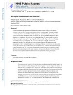 Microglia Development and function