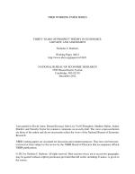 THIRTY YEARS OF PROSPECT THEORY IN ECONOMICS: A REVIEW AND ASSESSMENT
