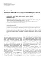 Brainstorm: A User-Friendly Application for MEG/EEG Analysis