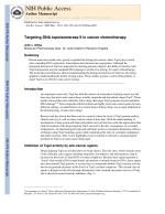 Targeting DNA topoisomerase II in cancer chemotherapy