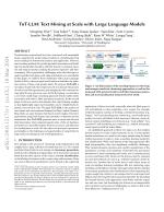 TnT-LLM: Text Mining at Scale with Large Language Models