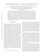 Variational quantum simulation: a case study for understanding warm starts