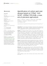 Identification of cotton pest and disease based on CFNet- VoV-GCSP -LSKNet-YOLOv8s: a new era of precision agriculture