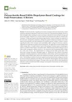 Polysaccharide-Based Edible Biopolymer-Based Coatings for Fruit Preservation: A Review