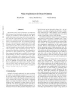 Vision Transformers for Dense Prediction