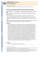 Activation Likelihood Estimation meta-analysis revisited