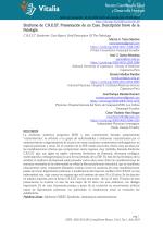 Síndrome de C.R.E.S.T. Presentación de un Caso. Descripción breve de la Patología