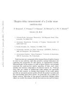 Shapiro delay measurement of a 2 solar mass neutron star