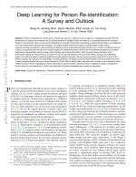 Deep Learning for Person Re-identification: A Survey and Outlook