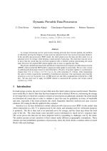 Dynamic Provable Data Possession