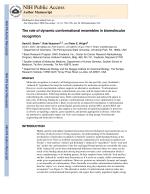 The role of dynamic conformational ensembles in biomolecular recognition