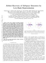 Robust Recovery of Subspace Structures by Low-Rank Representation