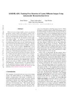 AEROBLADE: Training-Free Detection of Latent Diffusion Images Using Autoencoder Reconstruction Error