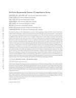 On-Device Recommender Systems: A Comprehensive Survey