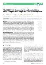 The SCEC/USGS Community Stress Drop Validation Study Using the 2019 Ridgecrest Earthquake Sequence
