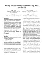 Locality-Sensitive Hashing Scheme Based on p-Stable Distributions