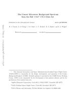 The Cosmic Microwave Background Spectrum from the Full COBE1 FIRAS Data Set