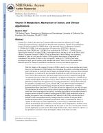 Vitamin D Metabolism, Mechanism of Action, and Clinical Applications