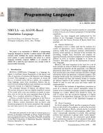 SIMULA—an ALGOL-Based Simulation Language