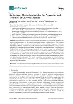 Antioxidant Phytochemicals for the Prevention and Treatment of Chronic Diseases