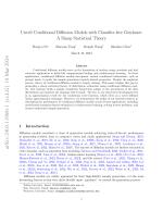 Unveil Conditional Diffusion Models with Classifier-free Guidance: A Sharp Statistical Theory
