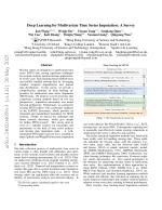 Deep Learning for Multivariate Time Series Imputation: A Survey