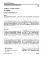 Principles of confounder selection
