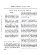LLaGA: Large Language and Graph Assistant