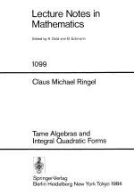 Tame Algebras and Integral Quadratic Forms