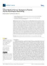 School Medical Service: Strategies to Promote Psycho-Physiological Well-Being