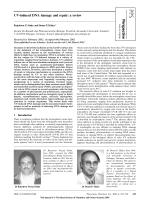 UV-induced DNA damage and repair: a review