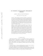 ON CHOOSING AND BOUNDING PROBABILITY METRICS