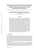 HelpSteer2: Open-source dataset for training top-performing reward models