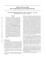 Position: LLMs Can’t Plan, But Can Help Planning in LLM-Modulo Frameworks