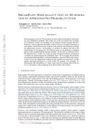 DREAMFLOW: HIGH-QUALITY TEXT-TO-3D GENERATION BY APPROXIMATING PROBABILITY FLOW