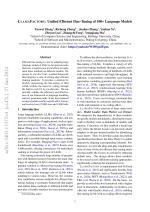 LLAMAFACTORY: Unified Efficient Fine-Tuning of 100+ Language Models