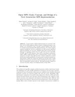 Open MPI: Goals, Concept, and Design of a Next Generation MPI Implementation