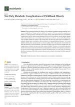 Not Only Metabolic Complications of Childhood Obesity