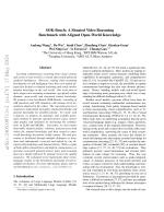 SOK-Bench: A Situated Video Reasoning Benchmark with Aligned Open-World Knowledge