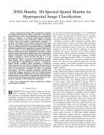 3DSS-Mamba: 3D-Spectral-Spatial Mamba for Hyperspectral Image Classification