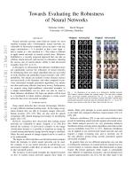 Towards Evaluating the Robustness of Neural Networks